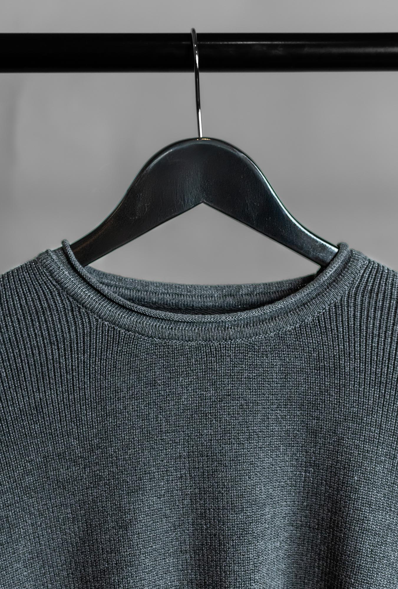 5238GT - SWEATER PERLE GRIS TOPO